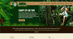 Desktop Screenshot of panamaoutdooradventures.com